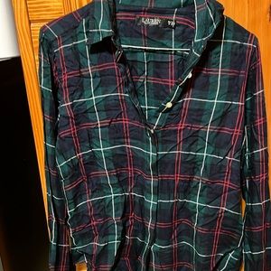 Nothing says Christmas like a Ralph Lauren Christmas plaid button down.
